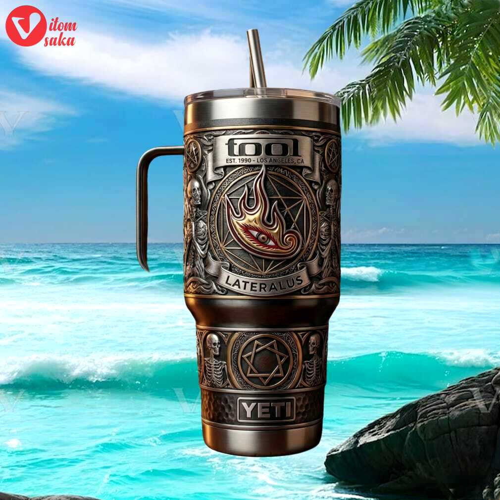 Tool band est 1990 los angeles ca lateralus art tumbler