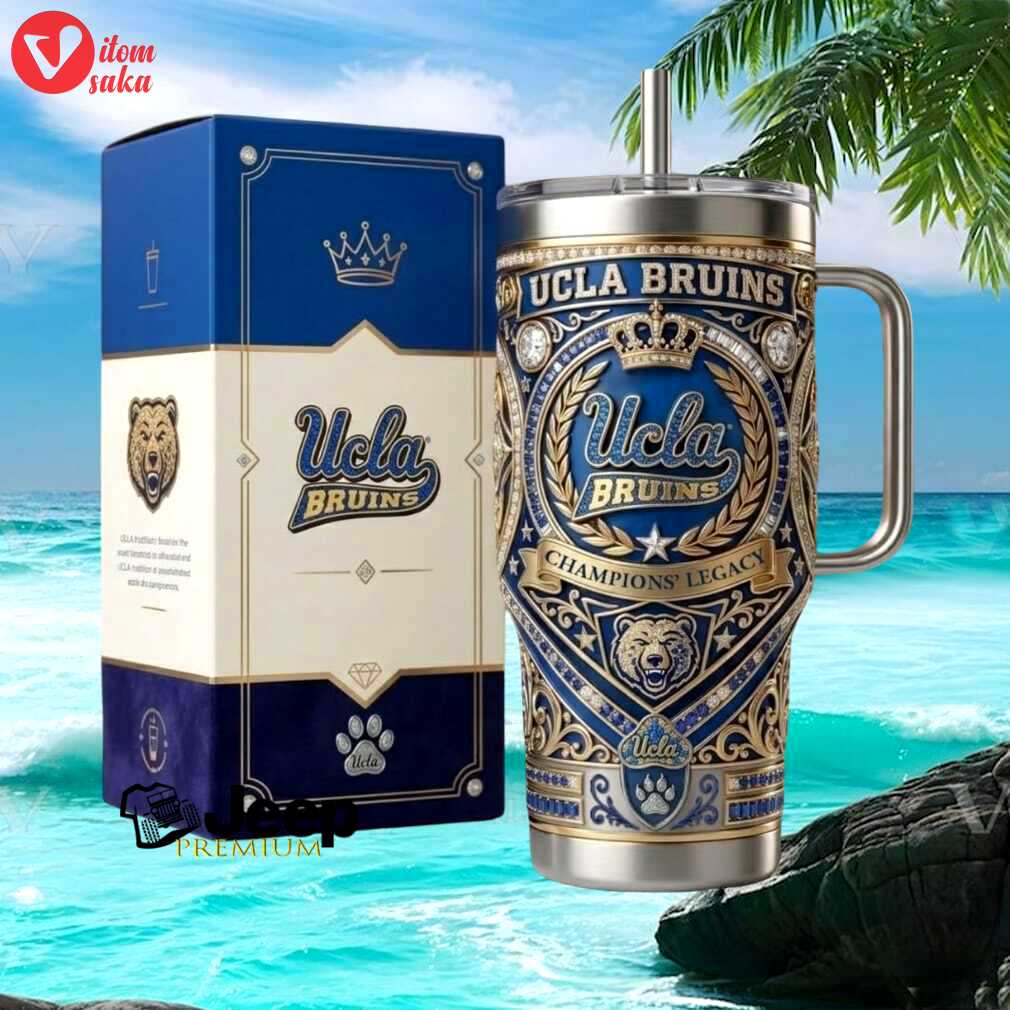 Ucla bruins champions legacy official collegiate 40oz insulated travel tumbler with straw.jfif