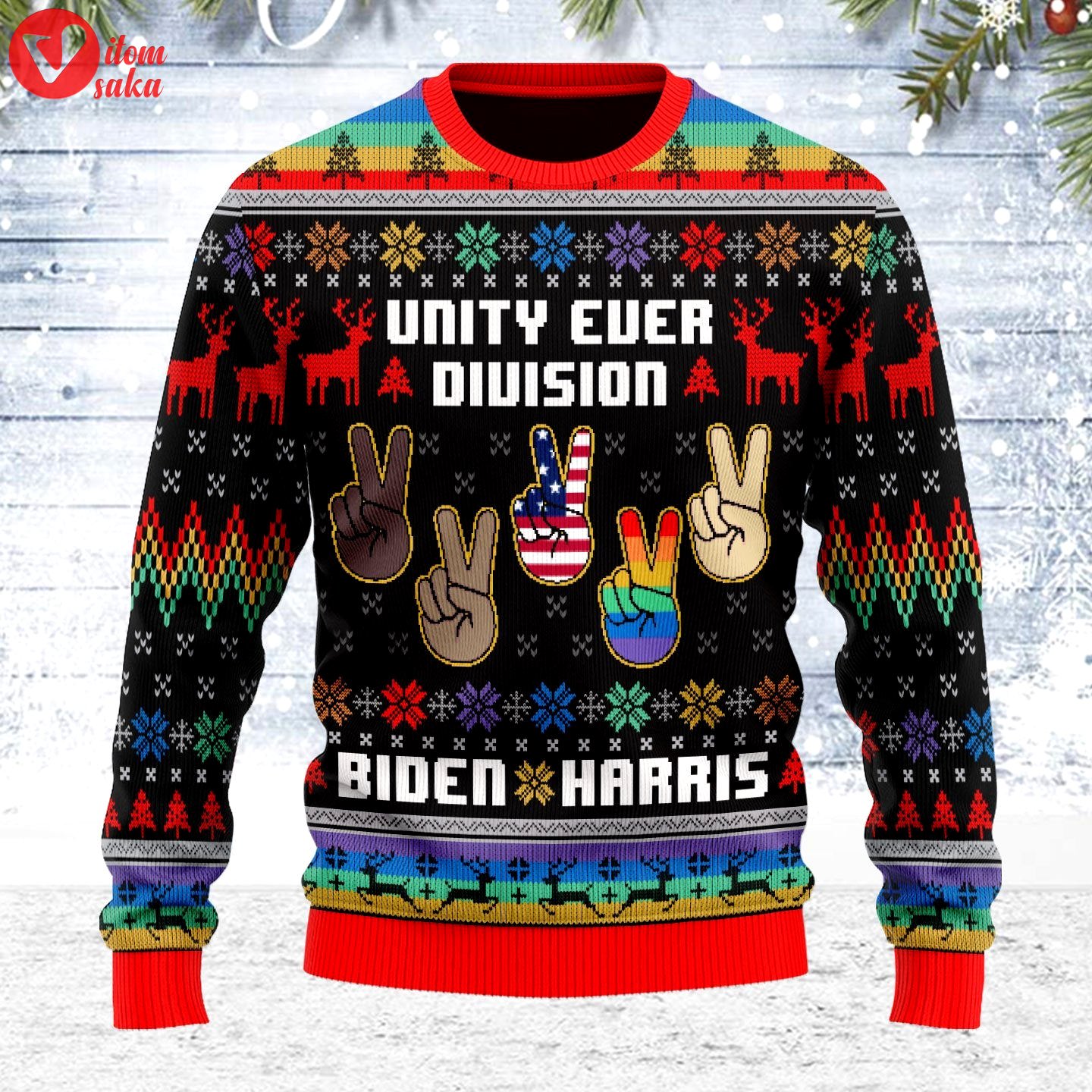 Unity ever division ugly christmas sweater – stormmerch exclusive
