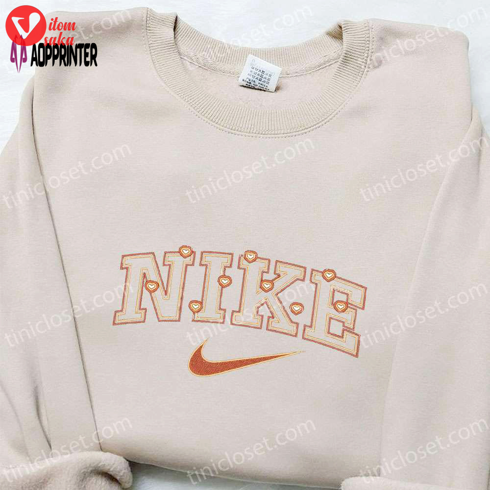 Valentine s day gift: hearts x nike embroidered sweatshirt & t-shirt – best nike inspired ideas