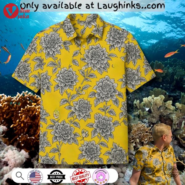 Virgin island tom hawaiian floral shirt