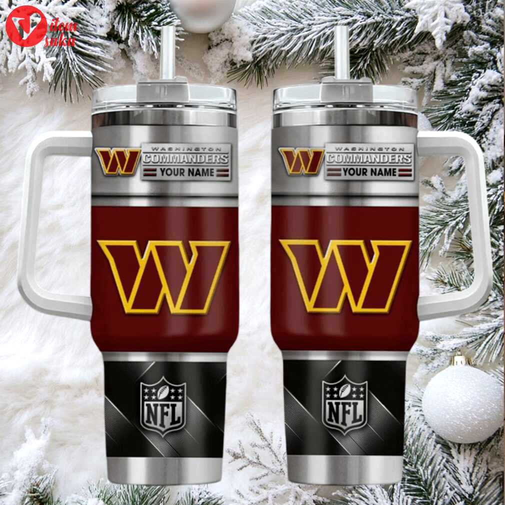 Was commanders custom stanley cup 40oz. stainless steel travel tumbler with handle