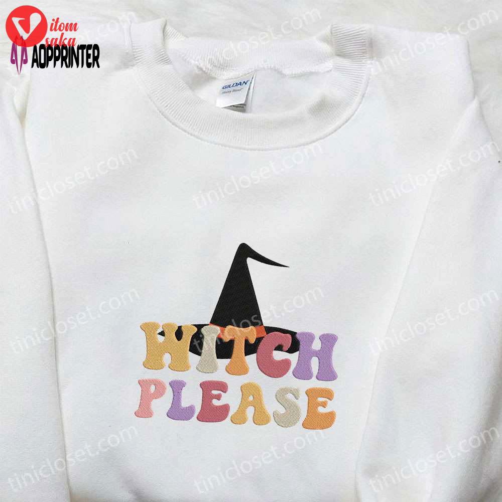 Witch please retro halloween sweatshirt & hoodie: best gift ideas
