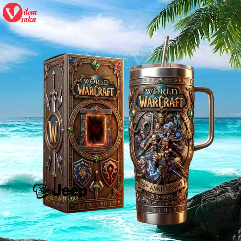 World of warcraft 22nd anniversary dark portal 40oz tumbler