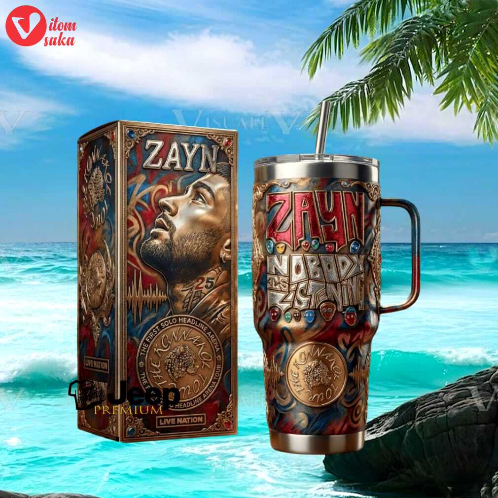 Zayn malik nobody is listening tour solo headline 40oz tumbler