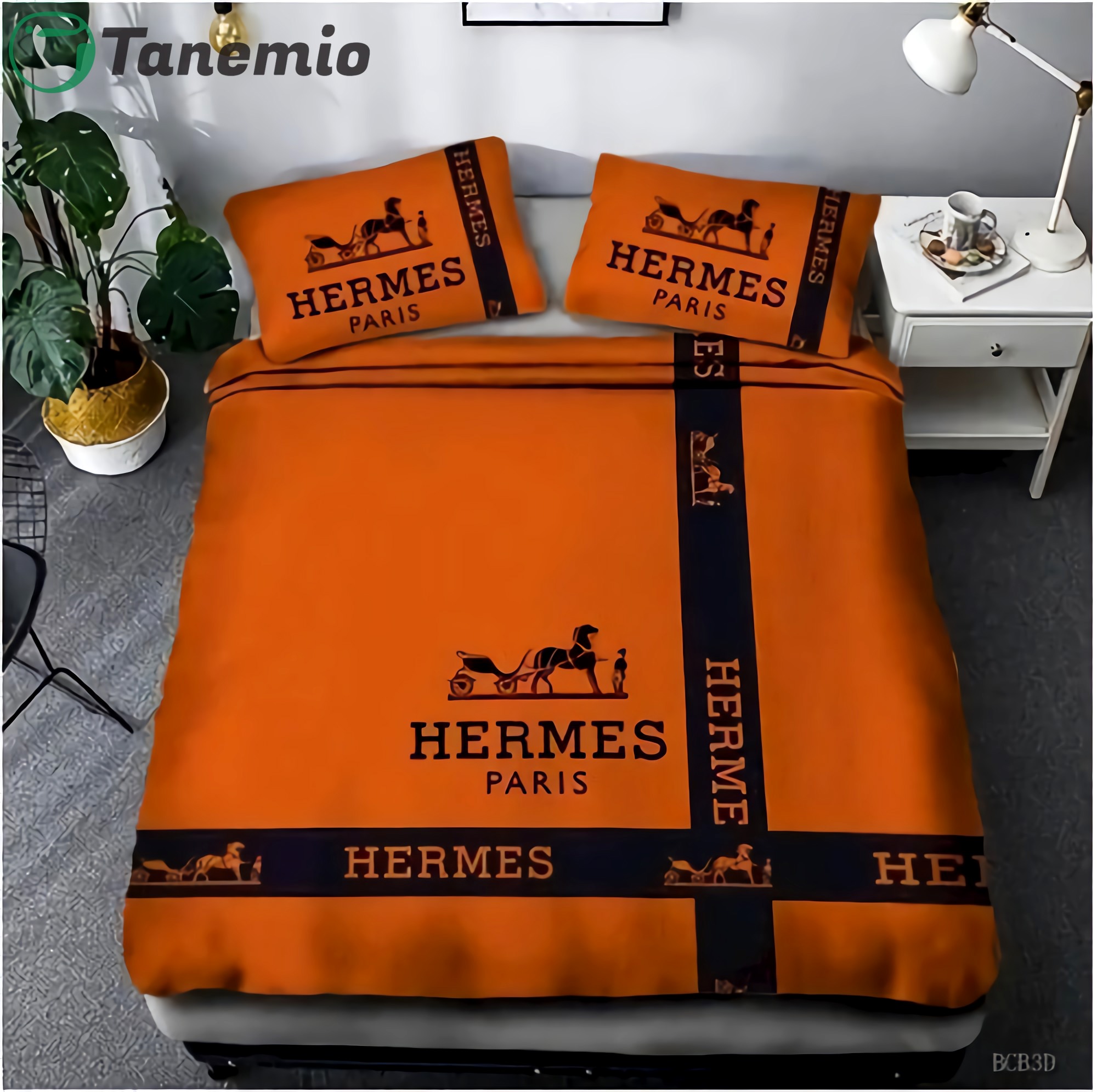 Duvet Covers and Pillow Case set Hermes 74 bedding set 2022