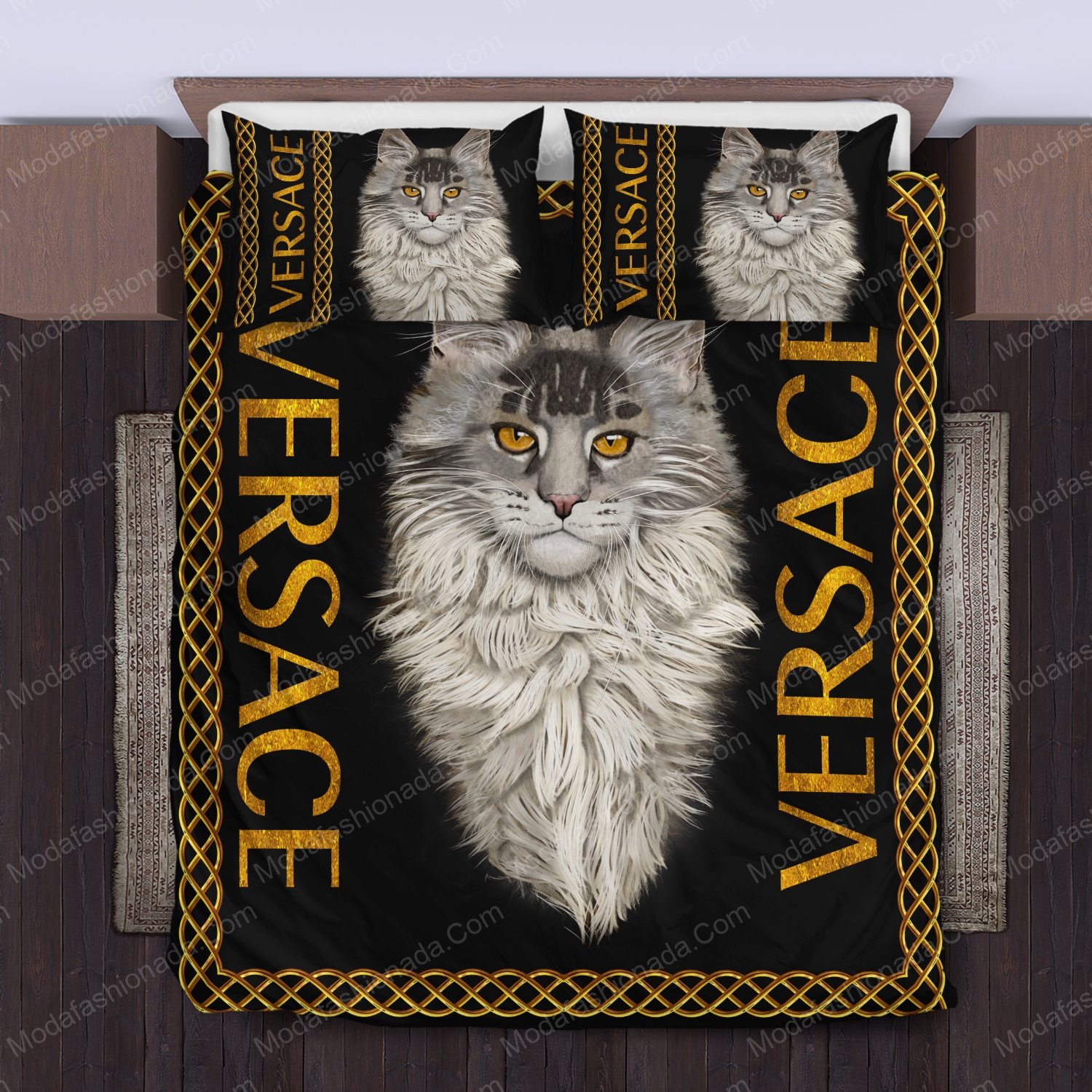 Mainecoon versace bedding sets