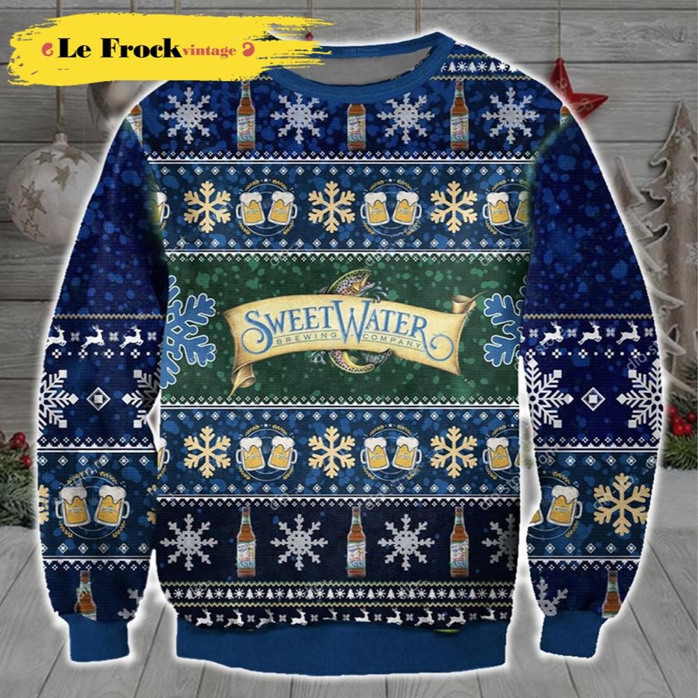 Sweet Water Beer Ugly Christmas Sweater