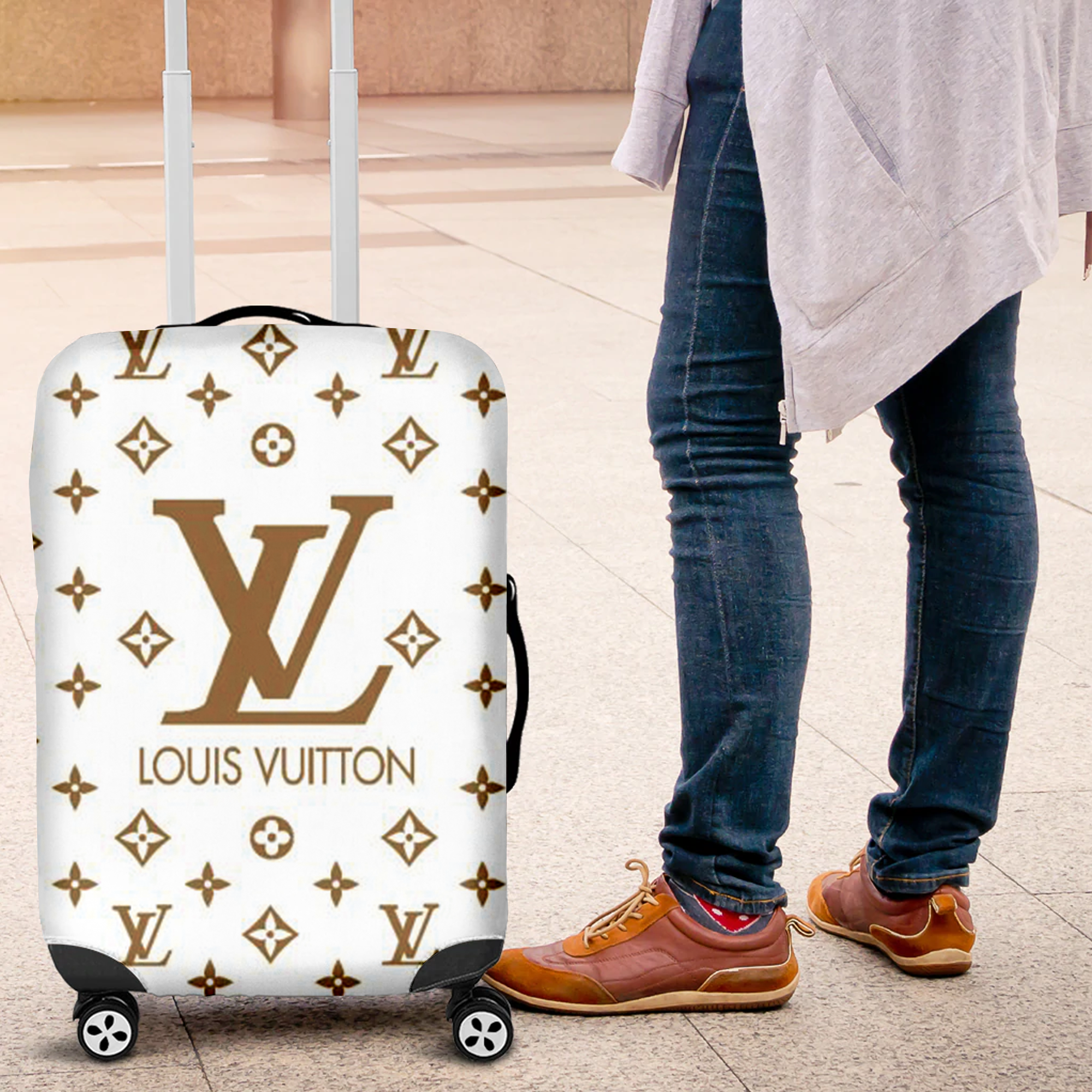 AURELYN TRAVEL Luxury Monogram Luggage Cover Gift for Women Travel