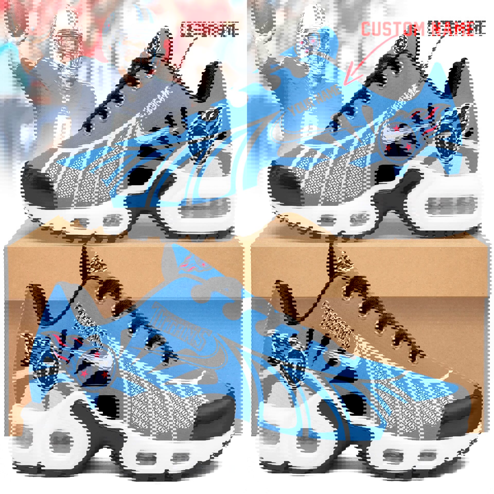 2025 Sky Blue Burst Mesh Unisex Air Sneakers