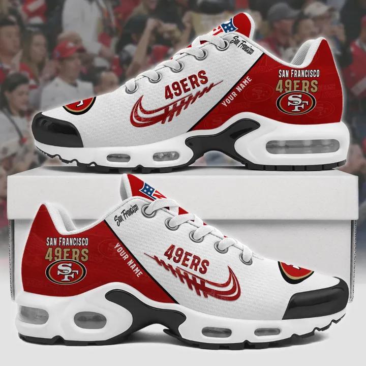 2025 White Red Split Air Sole Unisex Sneakers