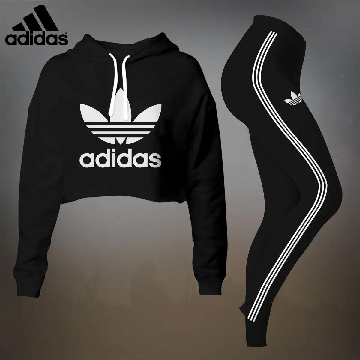 Adidas Bold Cropped Tracksuit Set