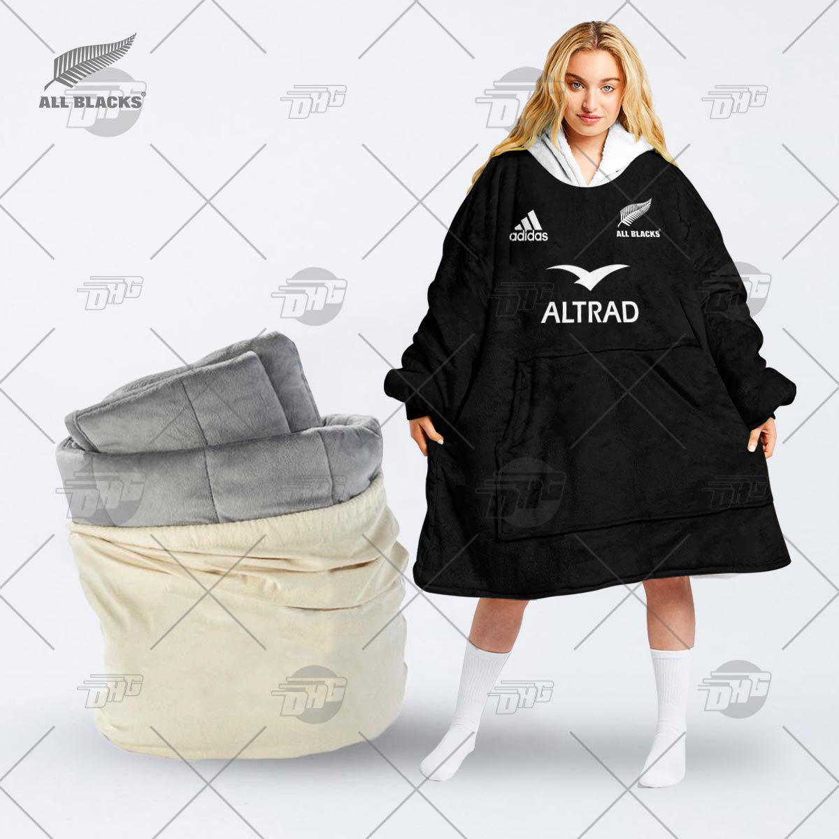 ALTRAD All Blacks Statement Hoodie Oodie