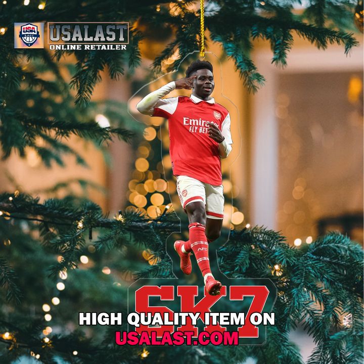 Arsenal Jersey Ornament – Statement Piece