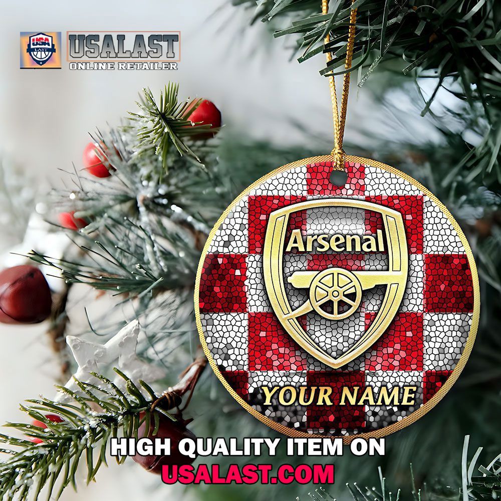 Arsenal Statement Ornament for Gifting