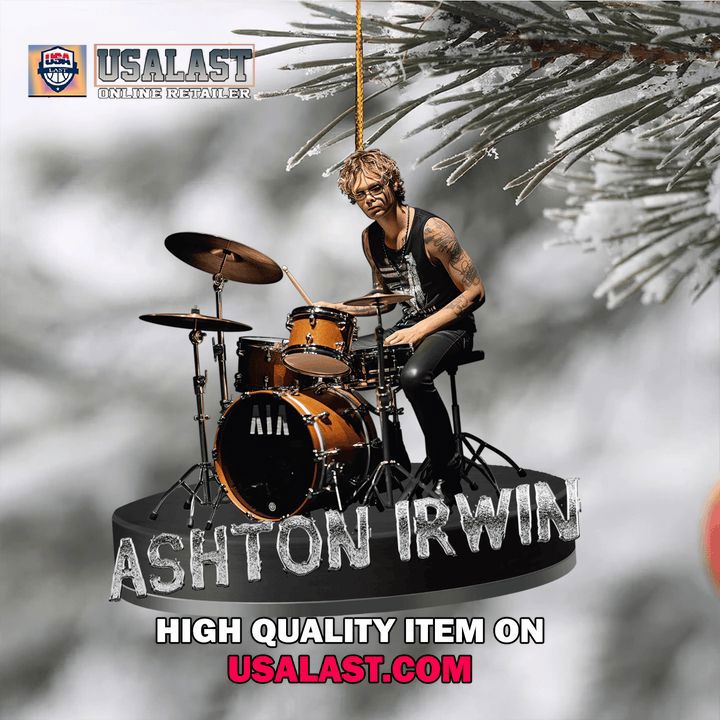 Ashton Irwin Drummer Ornament Statue