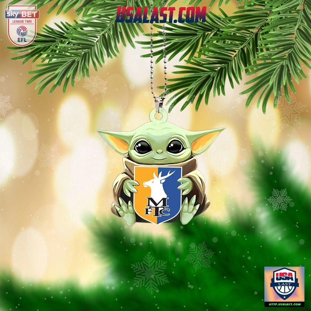 Baby Yoda Limited Edition MFC Badge Ornament