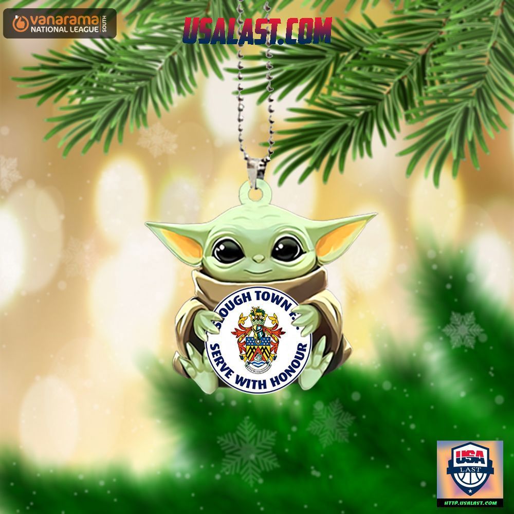 Baby Yoda Ornament | Slough Town F.C. Pride