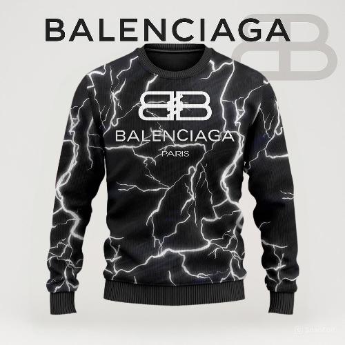 Balenciaga Black Thunderbolt Sweater