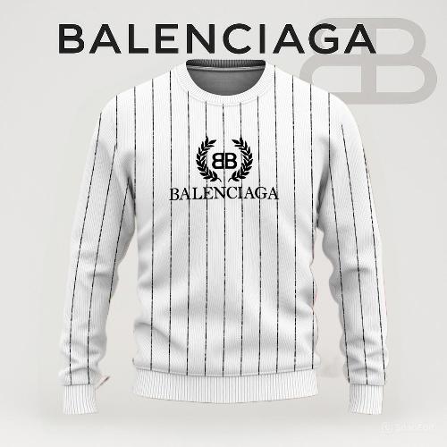 Balenciaga Bold Black Stripe Sweater