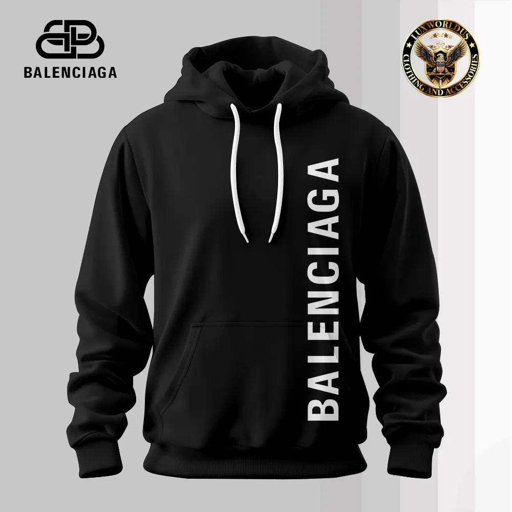 Balenciaga Bold Statement Hoodie Black Edition