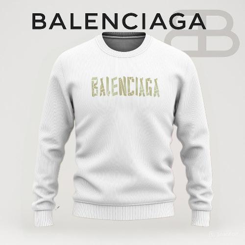 Balenciaga Bold Textured Sweater