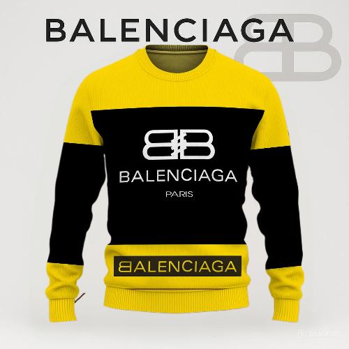 Balenciaga Bold Yellow Sweater