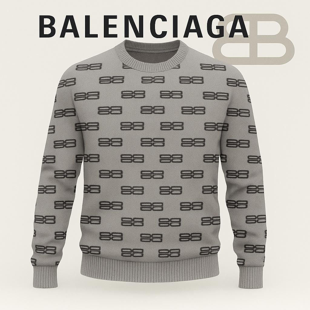 Balenciaga Iconic B Logo Sweater