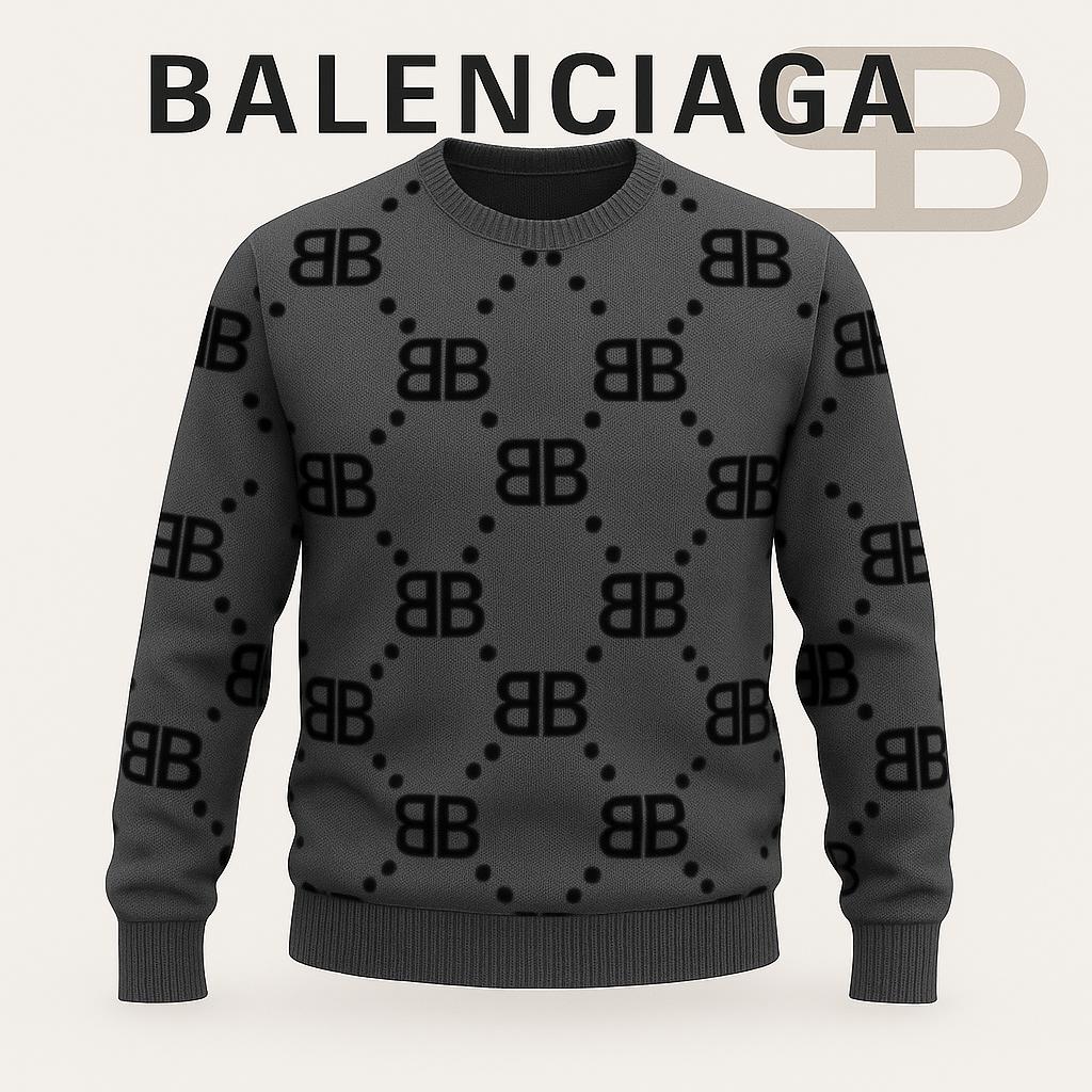 Balenciaga Iconic BB Monogram Sweater