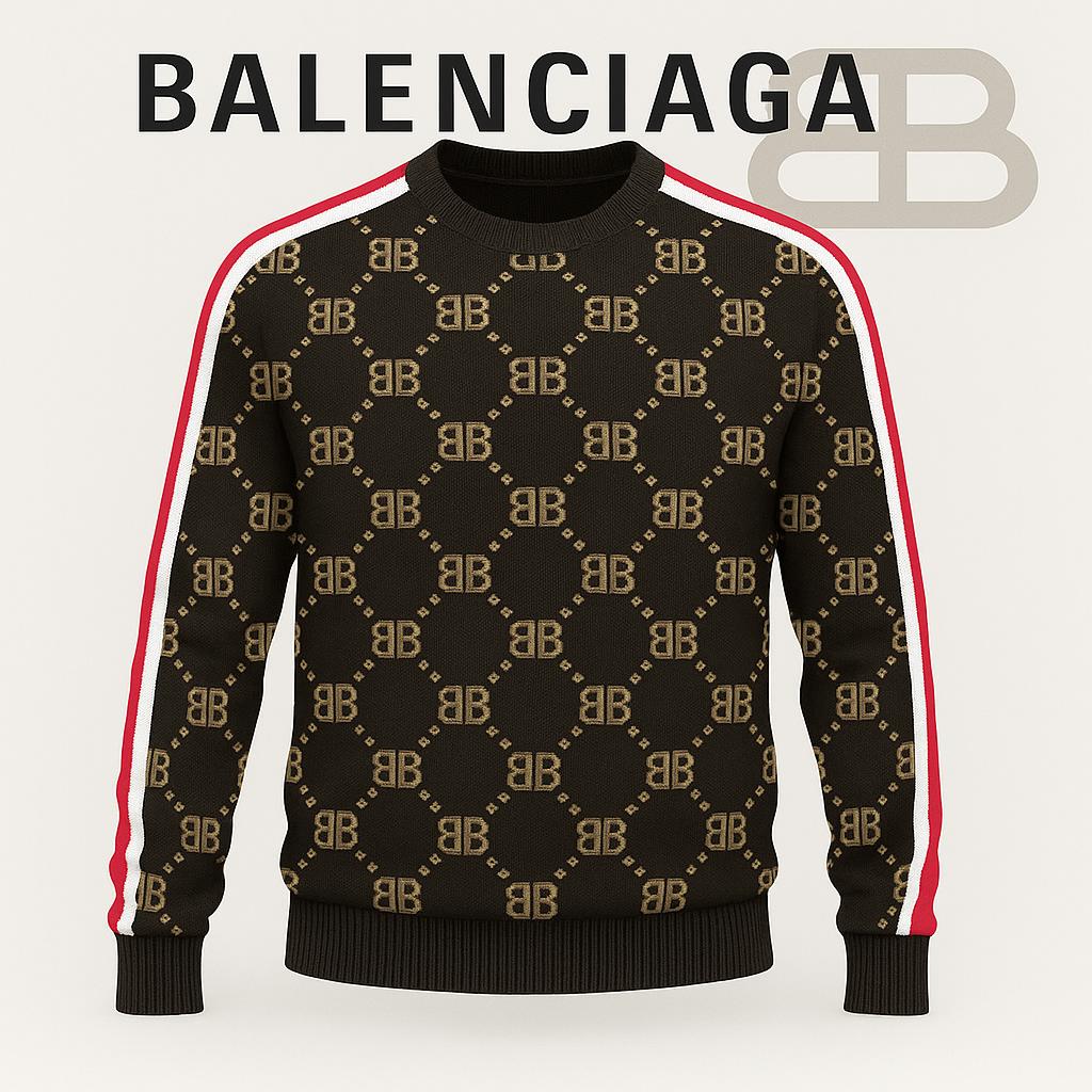 Balenciaga Iconic BB Monogram Sweater