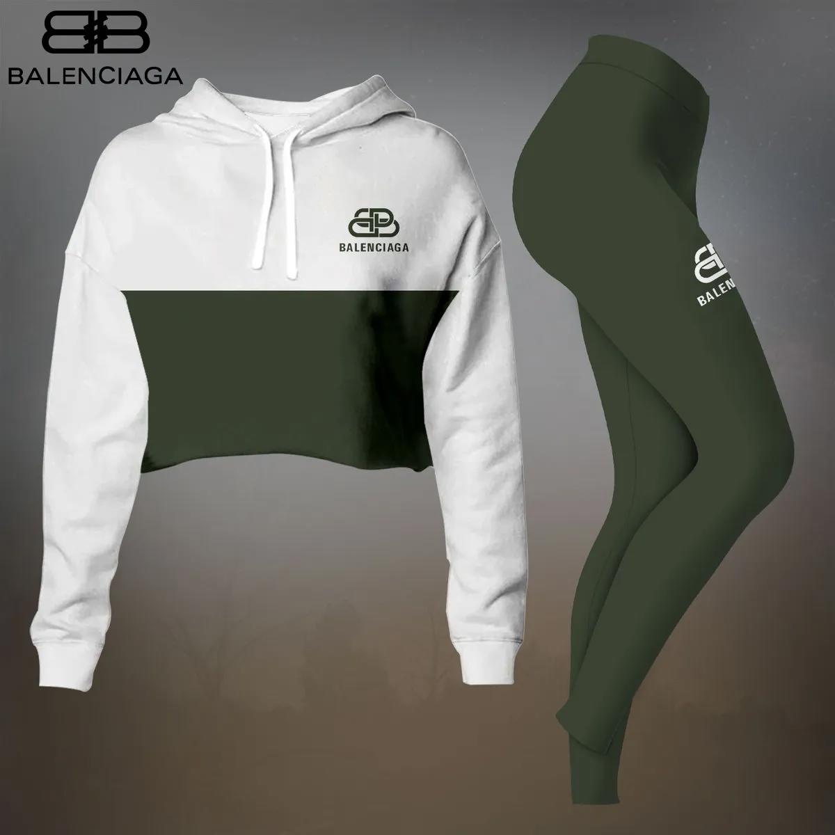 Balenciaga Modern Statement Hoodie & Legging Set
