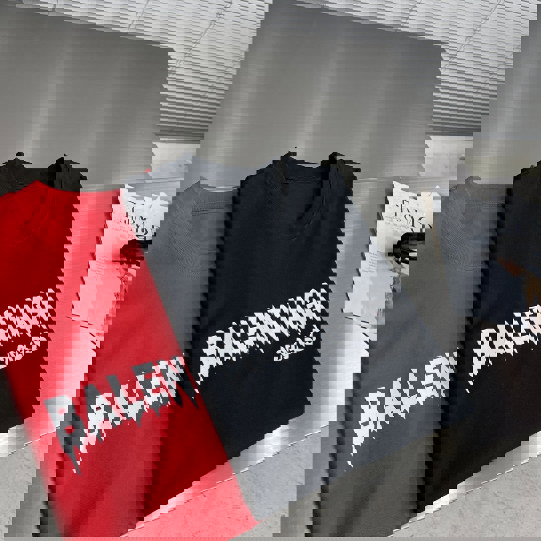 Balenciaga Statement Sweatshirt Bold Red and Black Edition