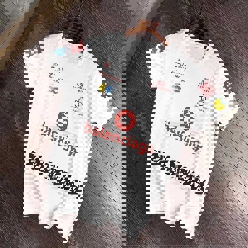 Balenciaga Statement White T-Shirt