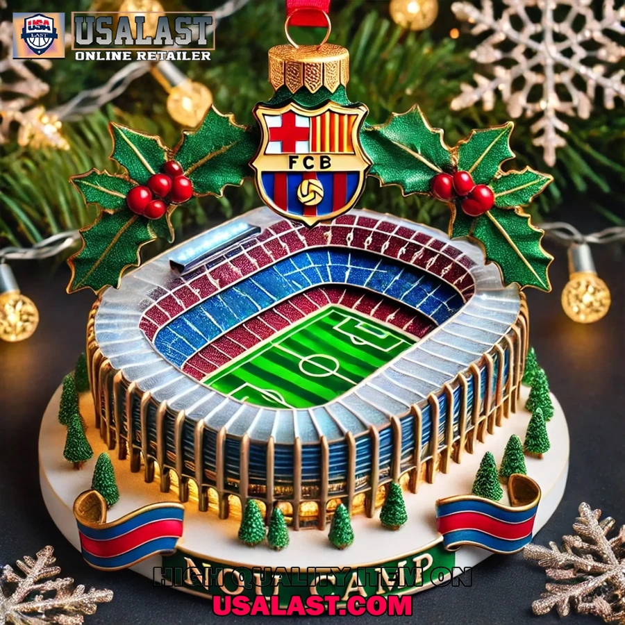 Barcelona FC Stadium Ornament Statement Edition Premium Collector's Piece