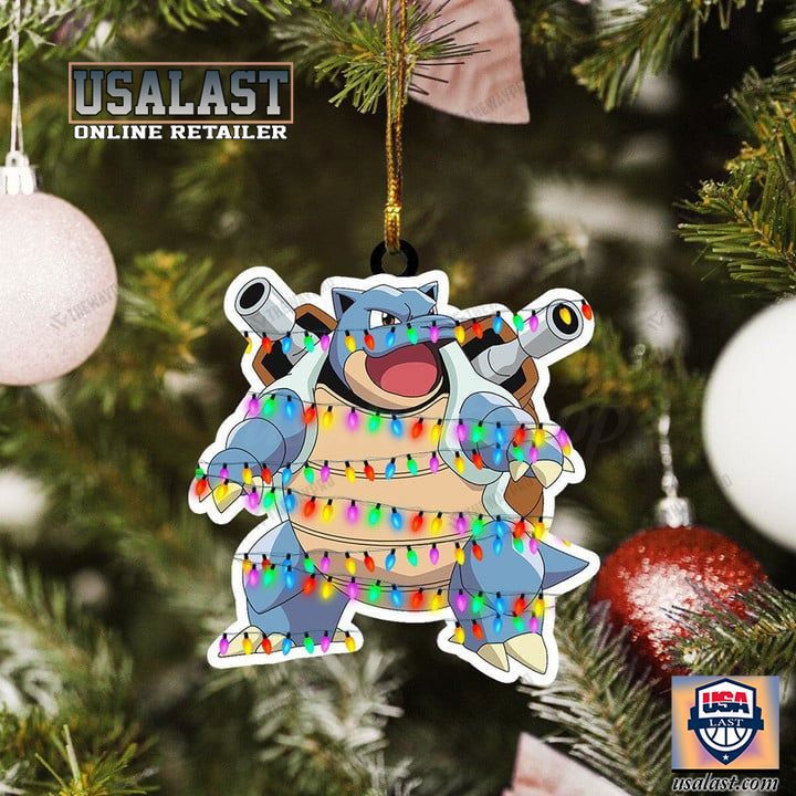 Blastoise Christmas Lights Ornaments for Your Tree