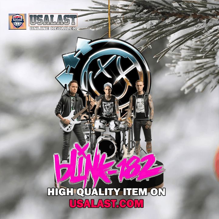 Blink-182 Band Figurine Ornaments Handcrafted High Quality Item