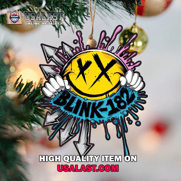 Blink-182 Grunge Ornament by USALAST
