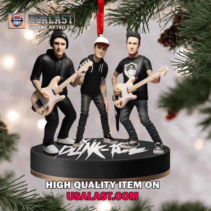 Blink-182 Rock Star Ornament Set
