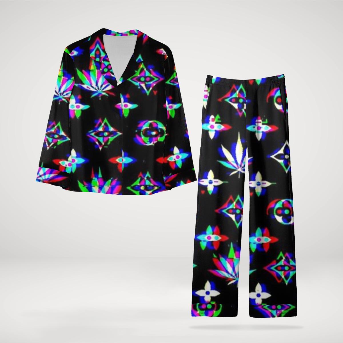 Bold Geometric Statement Suit Set