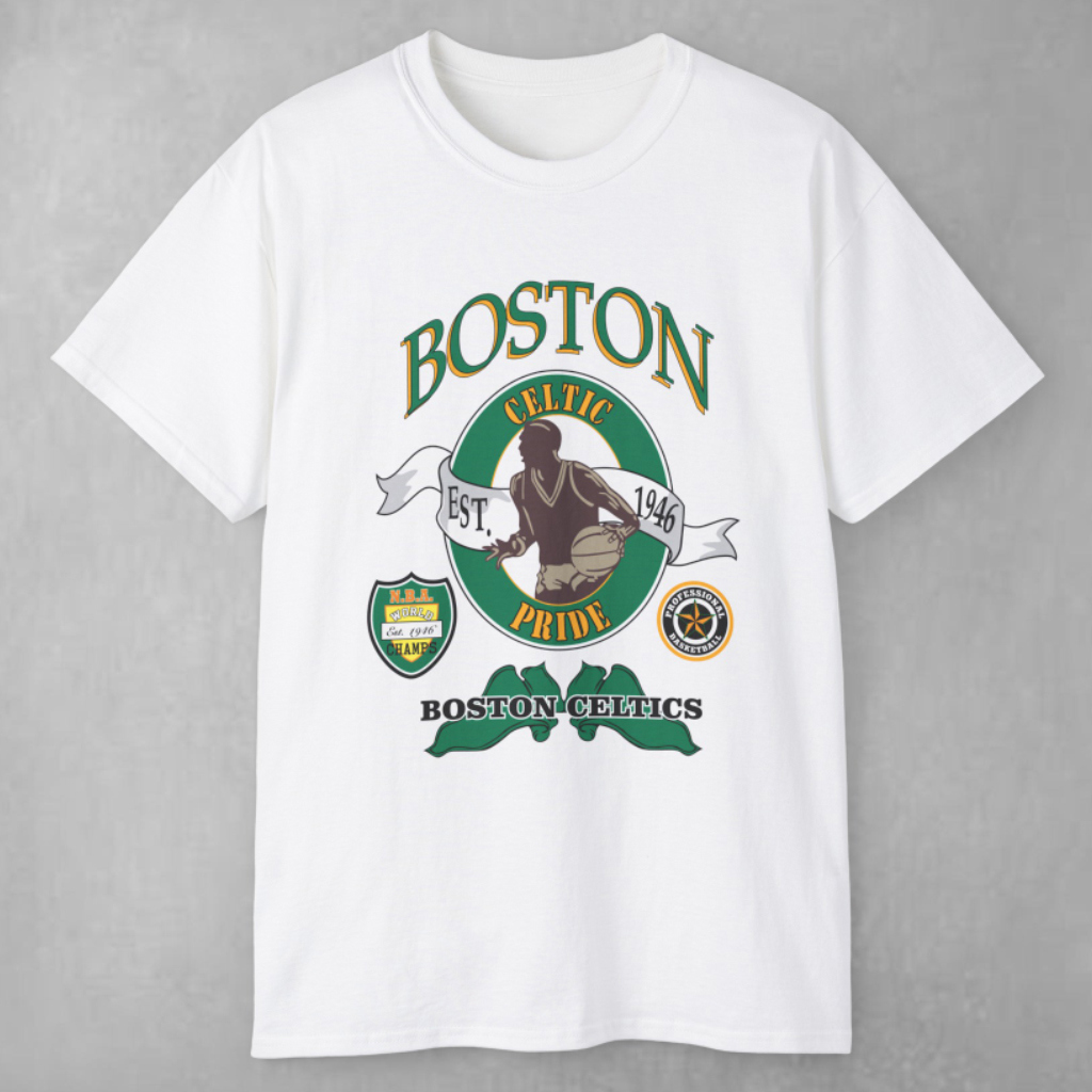 Boston Celtics Pride T-Shirt 3D | Premium Statement Edition