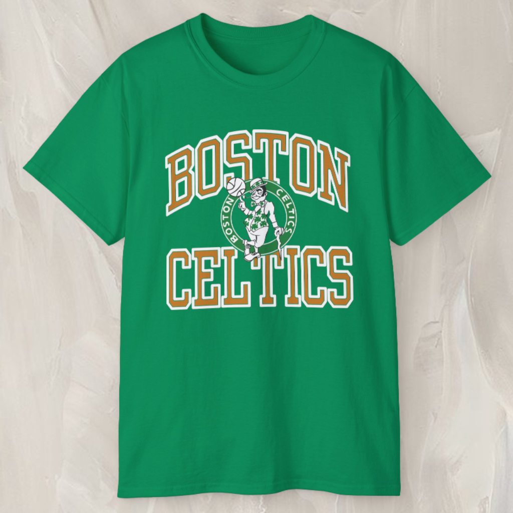 Boston Celtics Statement T-Shirt 3D Green Edition
