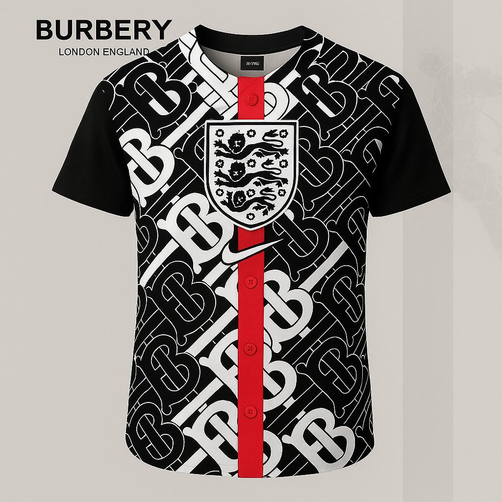 Burberry Bold Monogram Baseball Jersey