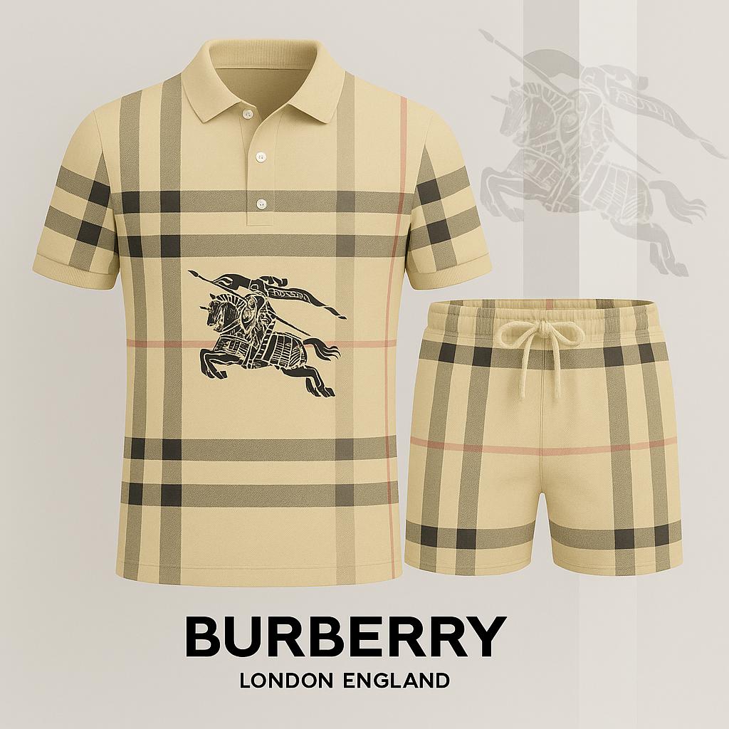 Burberry Iconic Check Polo Short