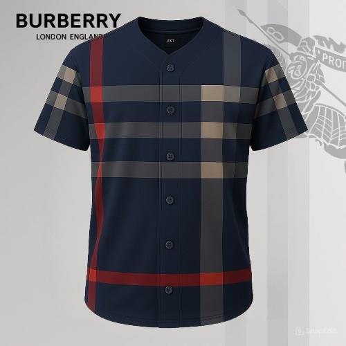 Burberry Iconic Plaid Baseball Jersey