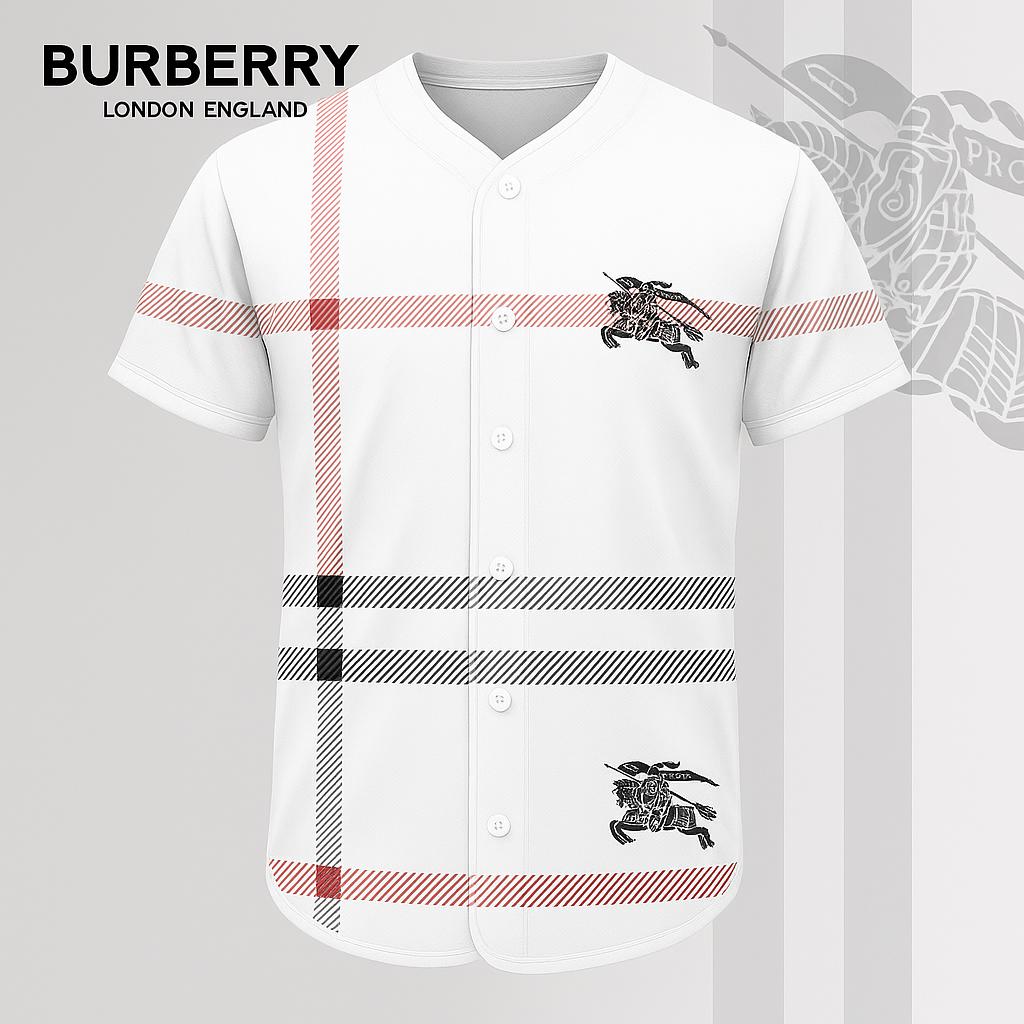 Burberry's Bold Check Baseball Jersey