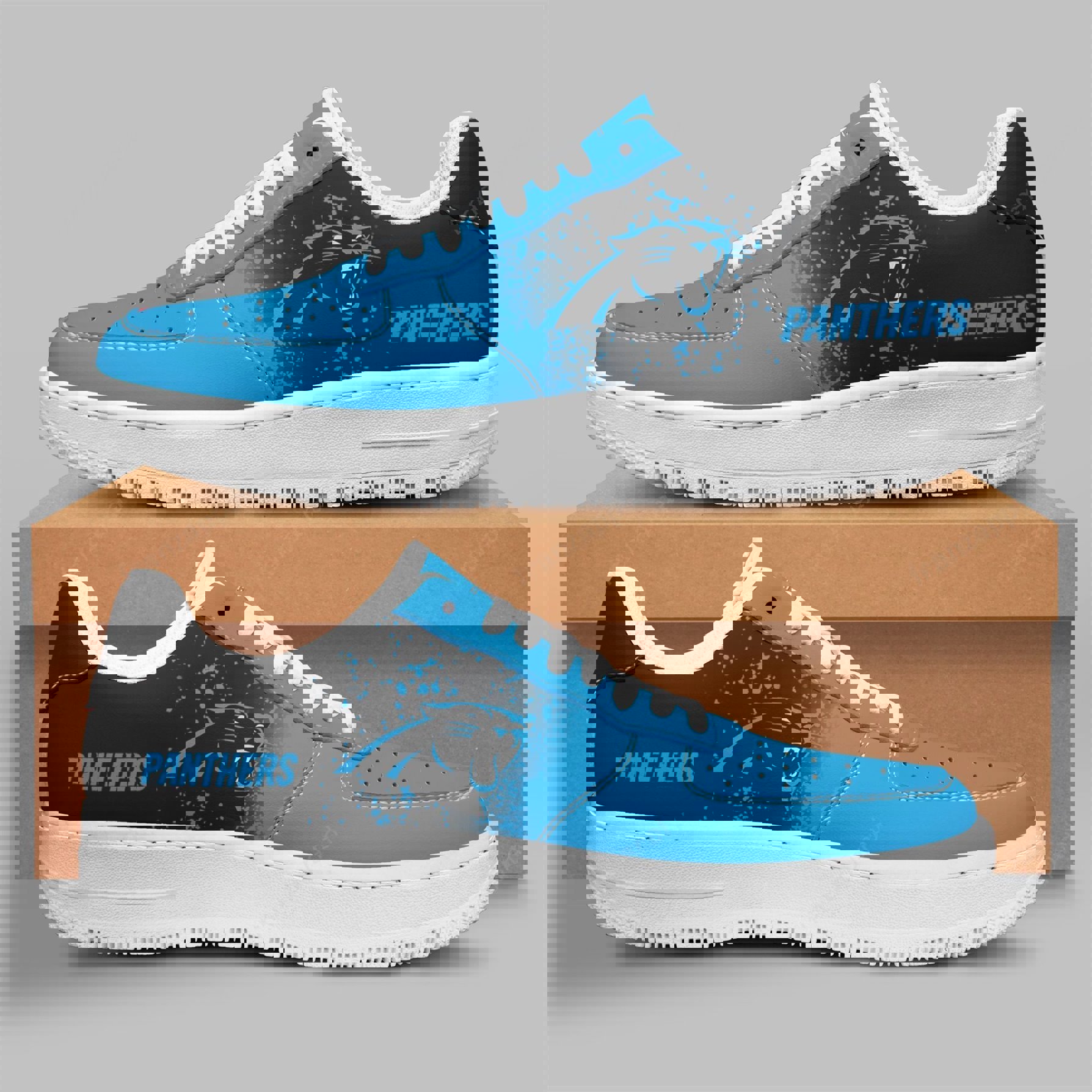 Carolina Panthers AF 1 Sneaker – Bold Statement Edition