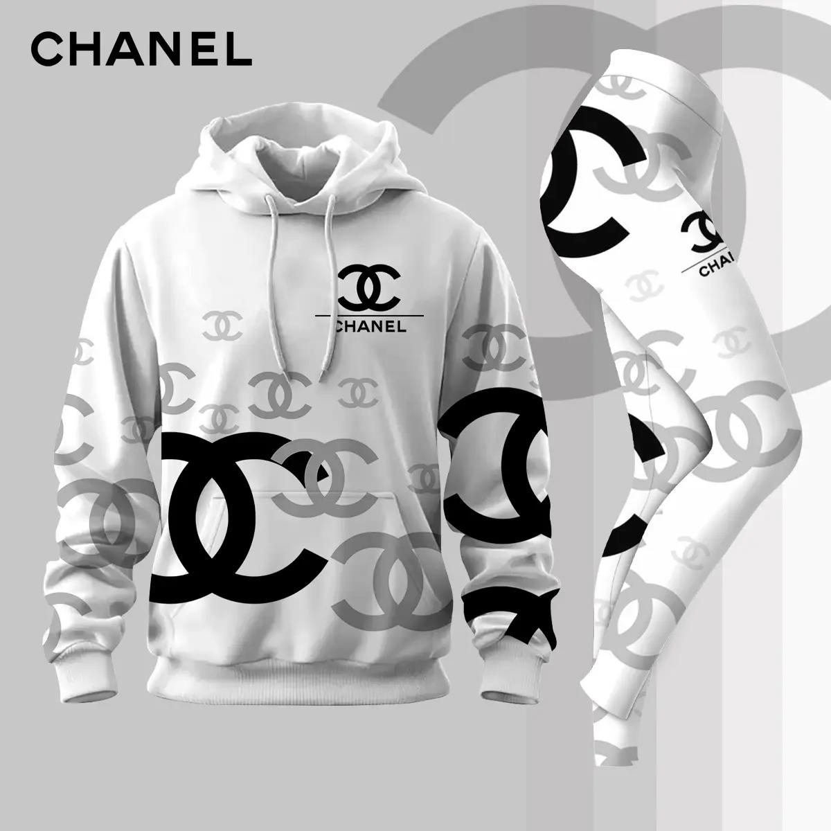 CHANEL Iconic CC Logo Hoodie