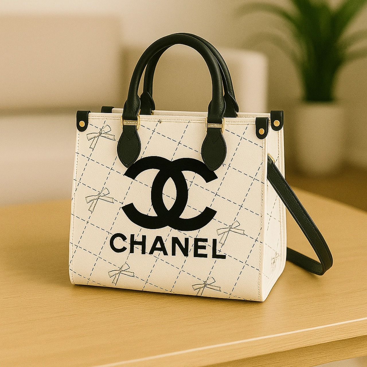 Chanel Iconic Quilted Leather Handbag