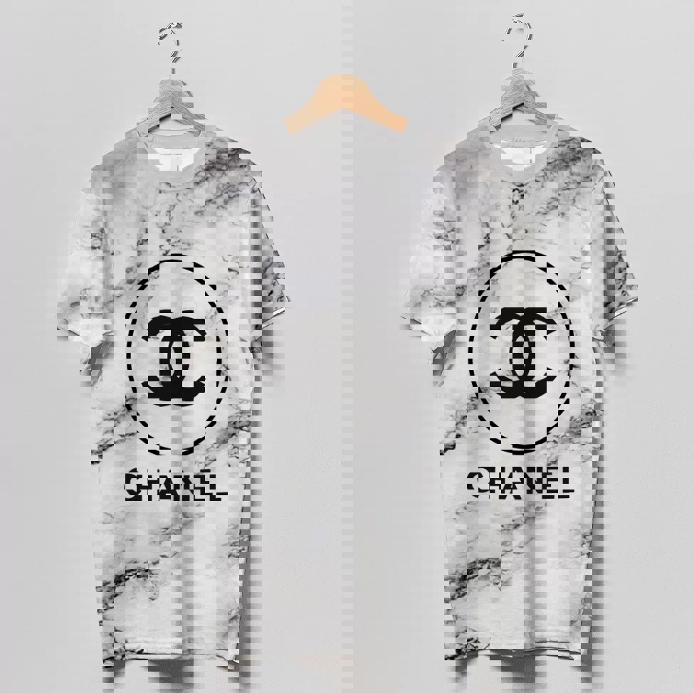 Chanel Marble T-Shirt 3D Statement Luxe Edition