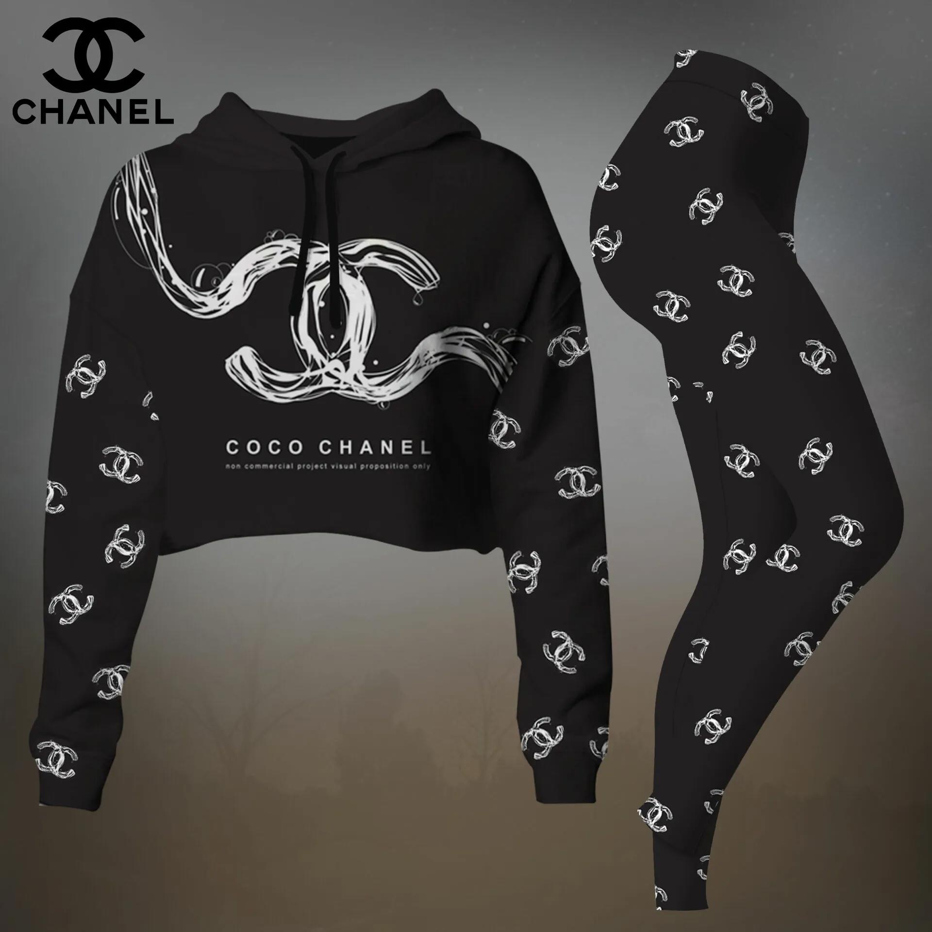 Chanel Modern Monogram Crop Set